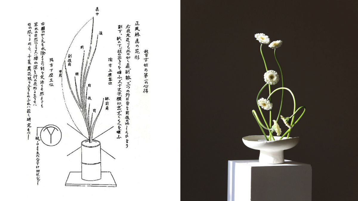 Ikebana Vase részletfotó